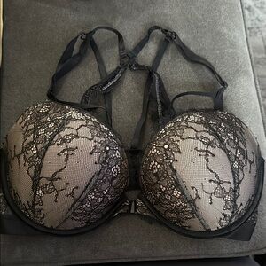 Elegant Black Lace Bra